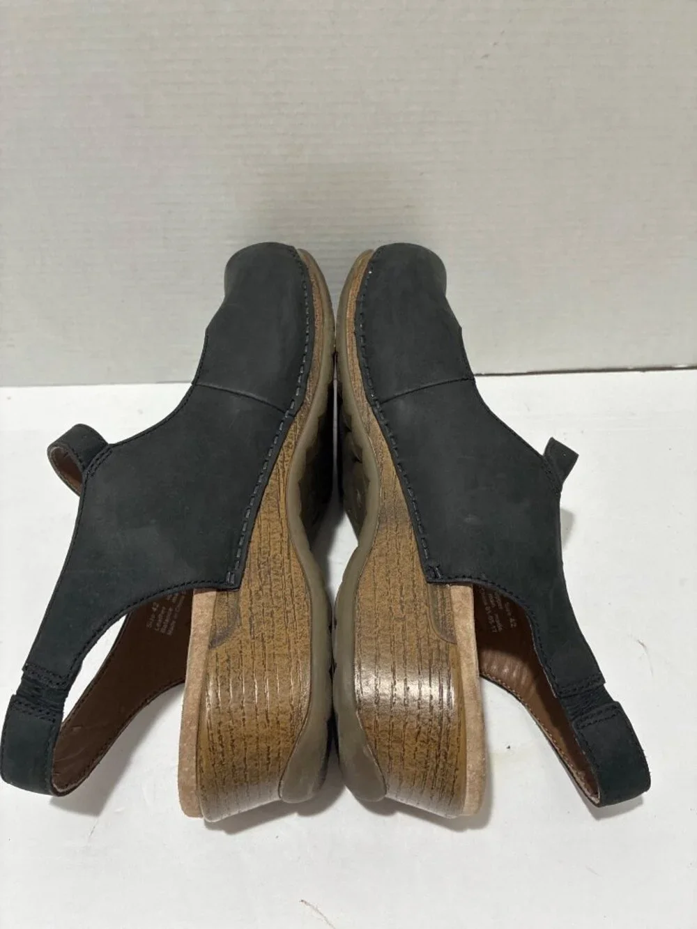 Dansko Maureen Shoes Women Mary Jane Slingback Mule Black Leather size 11 - Picture 4 of 7
